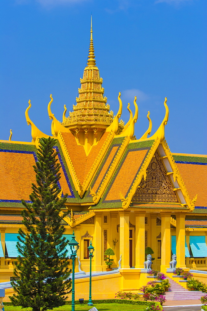 Royal Palace, Phnom Penh, Cambodia, Indochina, Southeast Asia, Asia