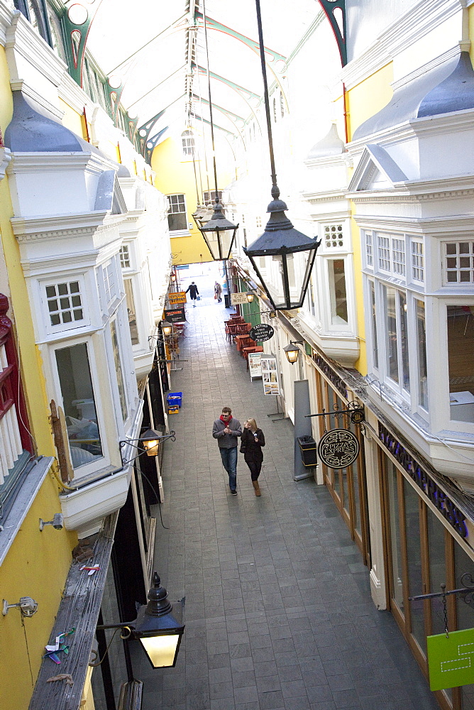 Castle Arcade, Cardiff, Wales, United Kingdom, Europe