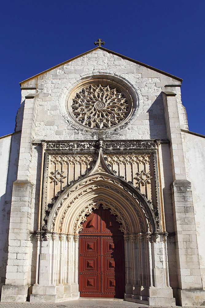 Nossa Senhora da Graca church, Mendicant Gothic style, resting place of Pedro Alvares Cabral, Santarem, Ribatejo, Portugal, Europe