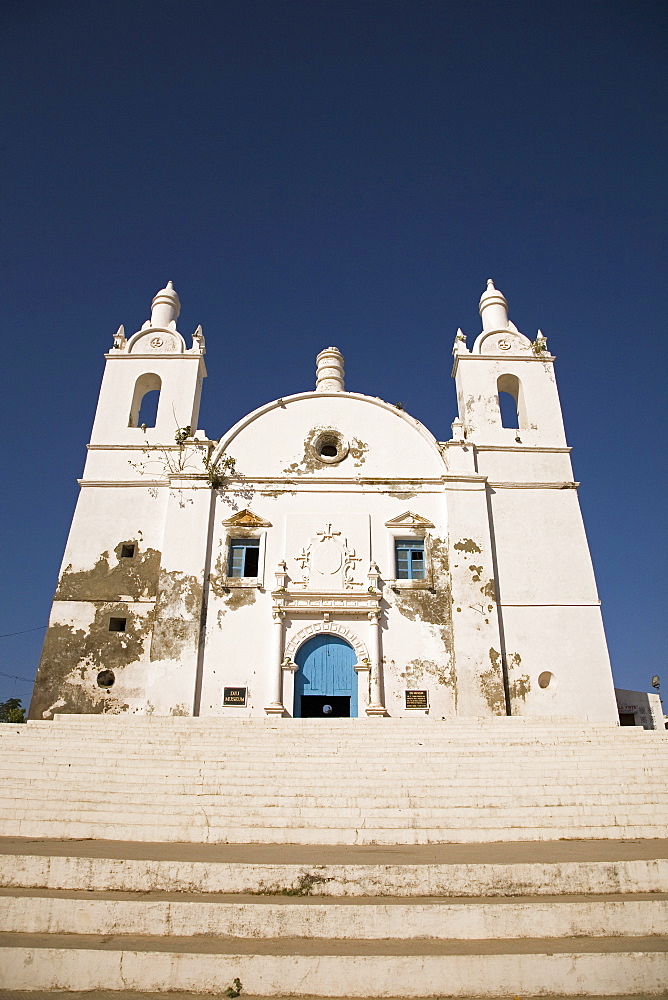 Diu Museum stands in a former church in Diu, Union Territory of Diu and Daman, India, Asia