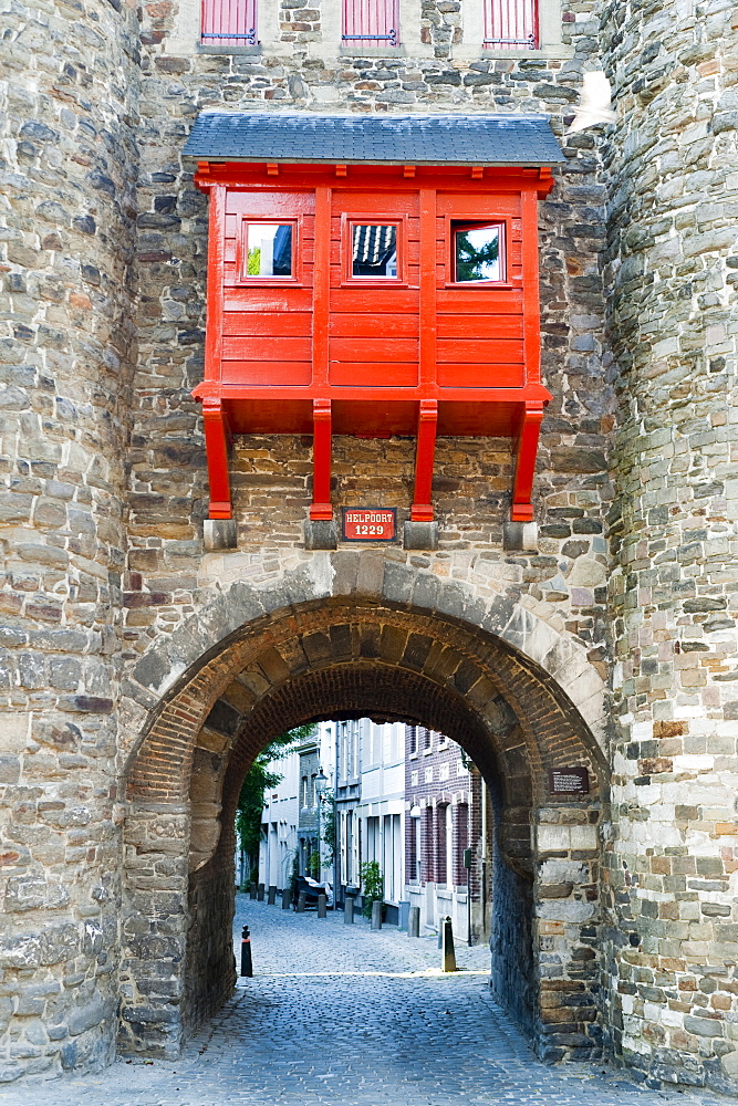 The Helpoort (Hell Gate), Maastricht, Limburg, The Netherlands, Europe