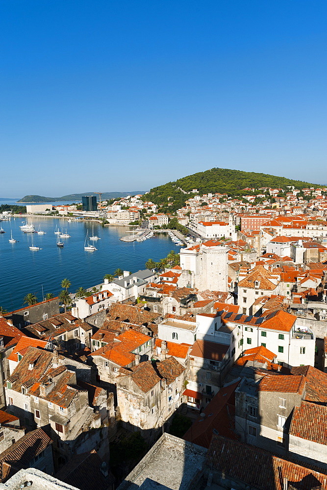 City view of Split, region of Dalmatia, Croatia, Europe