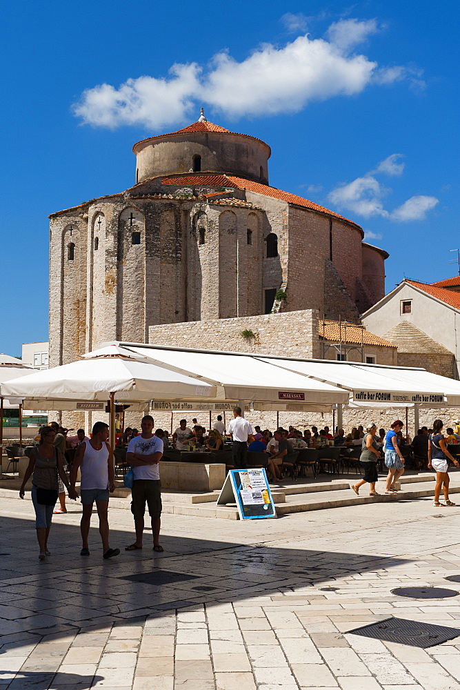 Church of St. Donat, Zadar, Zadar county, Dalmatia region, Croatia, Europe