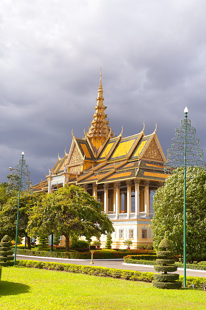 Moonlight Pavilion, Royal Palace, Phnom Penh, Cambodia, Indochina, Southeast Asia, Asia