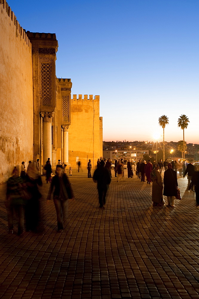 Bab el Mansour, Meknes, Morocco, North Africa, Africa