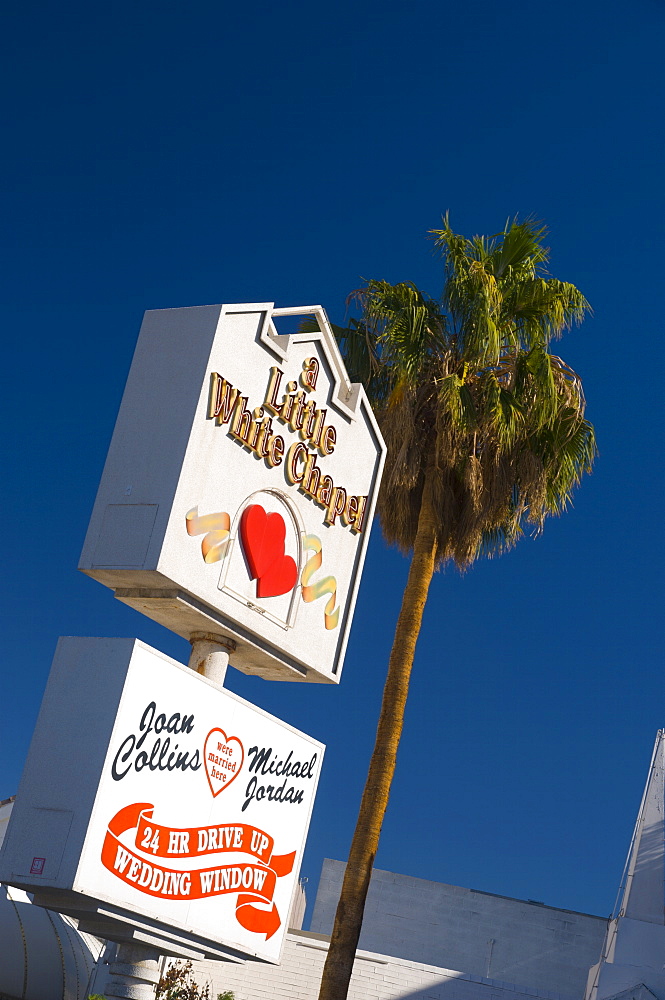 A Little White Chapel Wedding Chapel, Las Vegas, Nevada, United States of America, North America