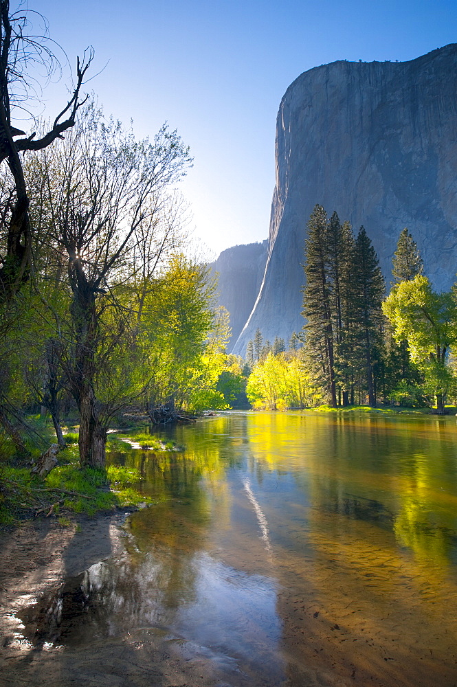 Cathedral Beach, Yosemite National Park, UNESCO World Heritage Site, California, United States of America, North America