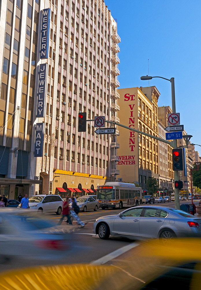 Downtown, Jewelry Quarter, Los Angeles, California, United States of America, North America