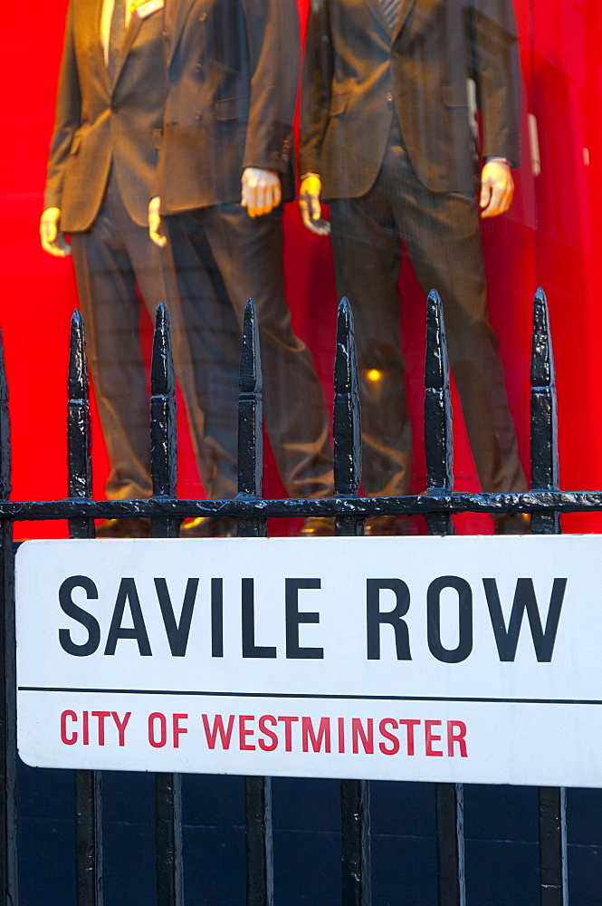 Savile Row, London, England, United Kingdom, Europe