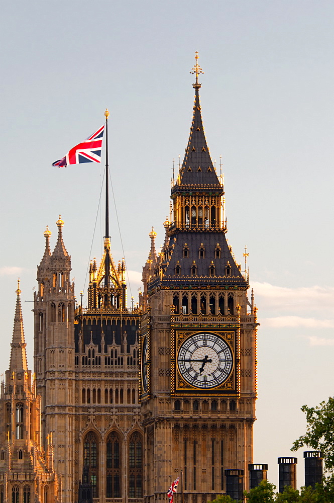 Houses of Parliament and Big Ben, Westminster, UNESCO World Heritage Site, London, England, United Kingdom, Europe