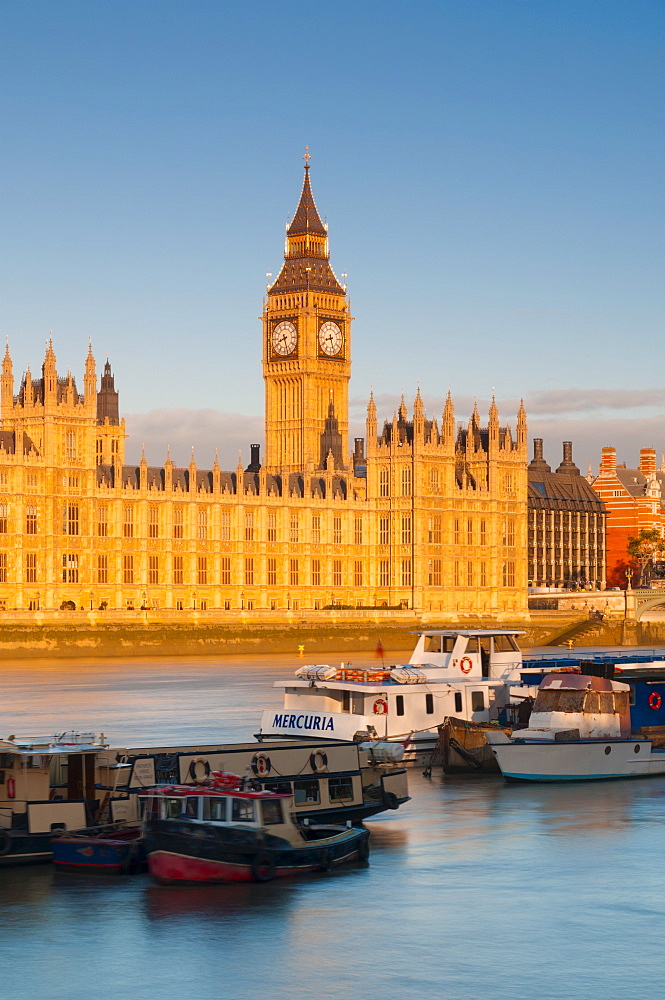 Houses of Parliament and Big Ben, Westminster, UNESCO World Hertiage Site, London, England, United Kingdom, Europe