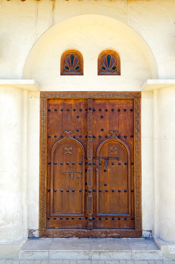 Bait Obaid al-Shamsi, a traditional house, Arts Area, Sharjah, United Arab Emirates, Middle East