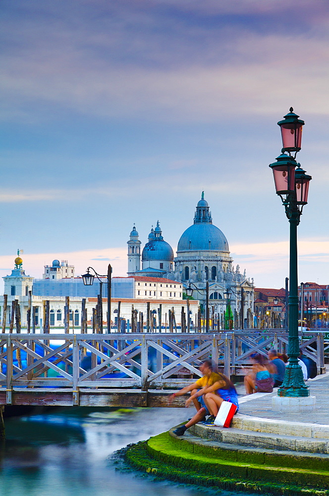 Santa Maria della Salute Church across Basino di San Marco, Venice, UNESCO World Heritage Site, Veneto, Italy, Europe