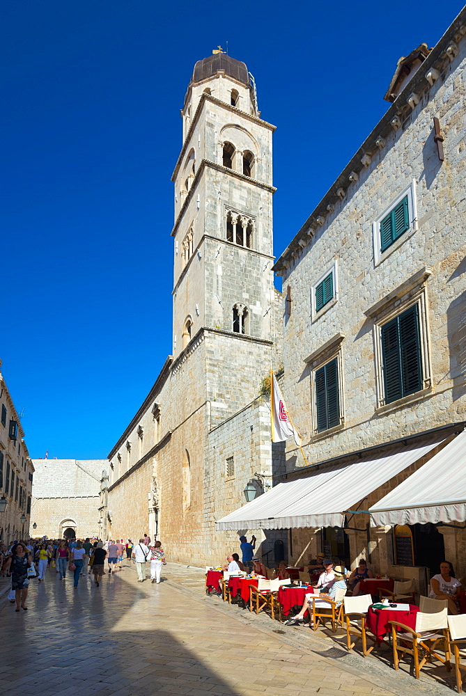 The Stradun, UNESCO World Heritage Site, Dubrovnik, Croatia, Europe