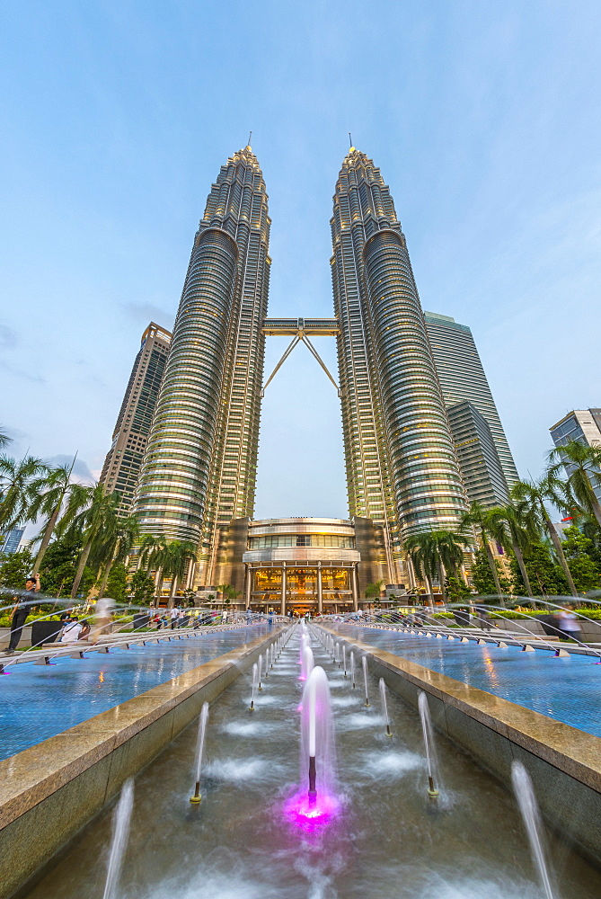 Petronas Towers, Kuala Lumpur, Malaysia, Southeast Asia, Asia