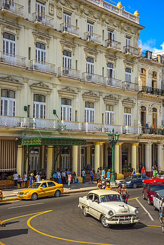 Hotel Inglaterra, Havana, Cuba, West Indies, Caribbean, Central America