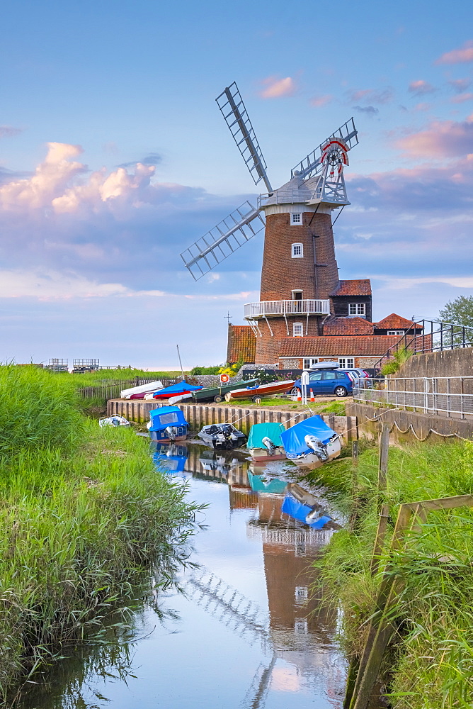 Cley Windmill, Cley-next-the-Sea, North Norfolk, Norfolk, England, United Kingdom, Europe