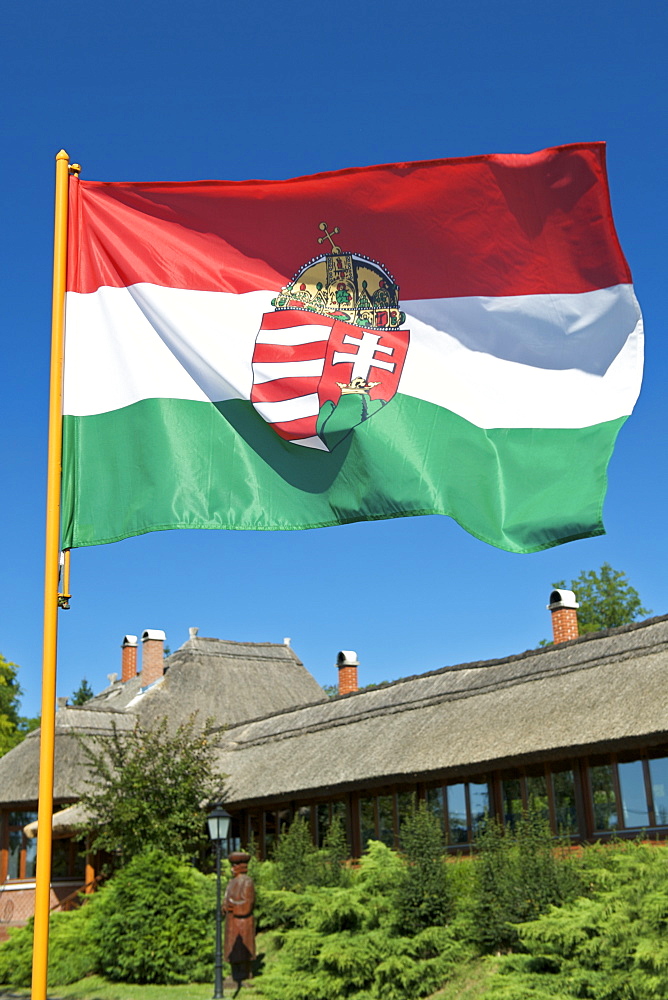 The Hungarian flag, Hungary, Europe