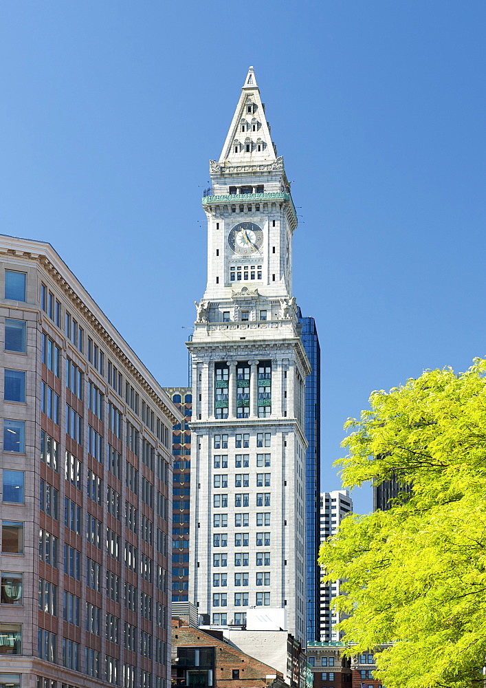 Custom House in Boston, Massachusetts, New England, United States of America, North America