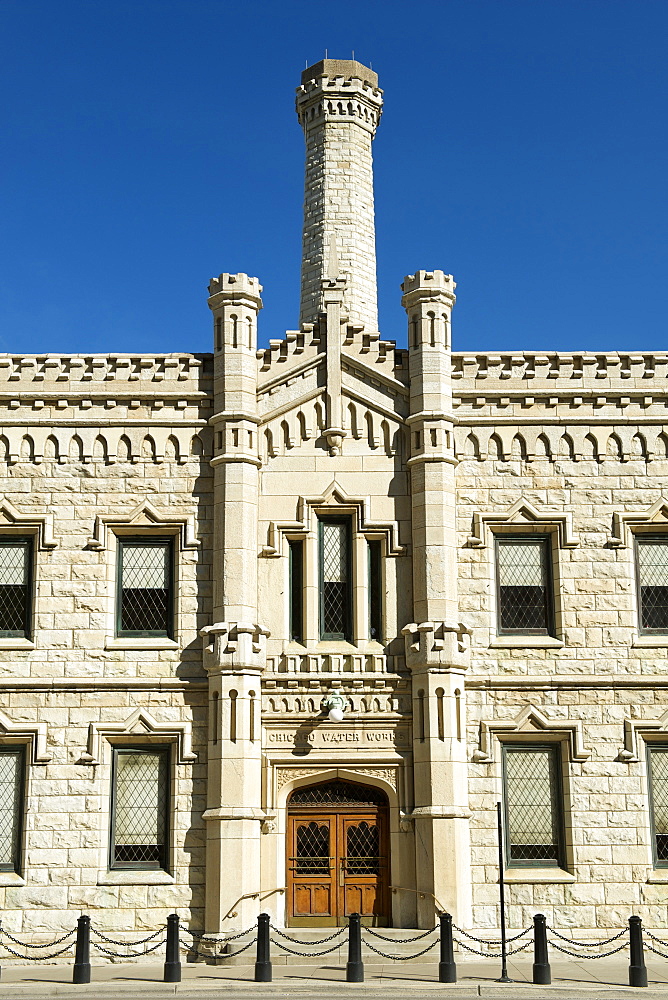 Chicago Avenue Pumping Station in Chicago, Illinois, United States of America, North America