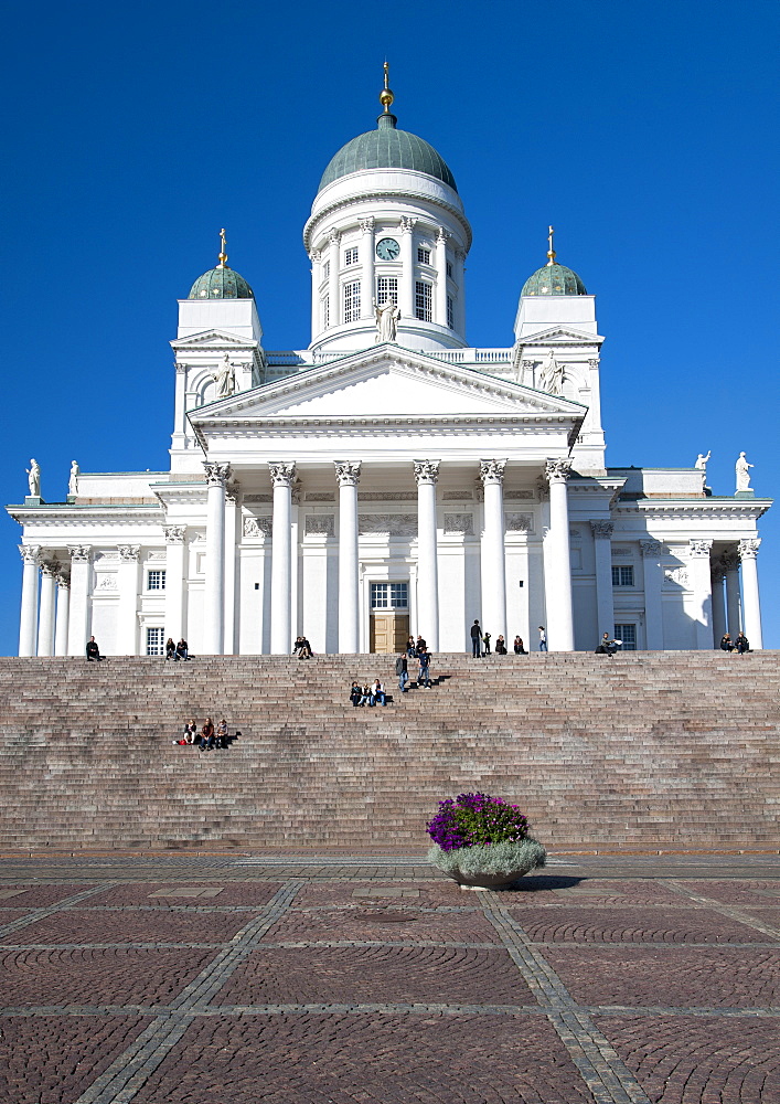 Lutheran cathedral in Helsinki, Finland, Scandinavia, Europe