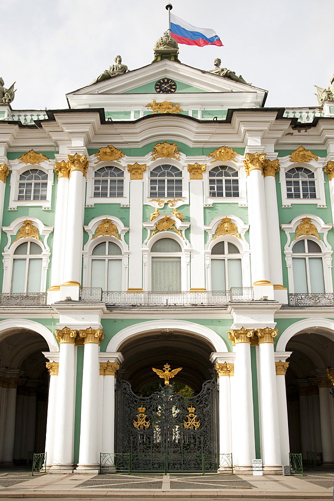 The State Hermitage Museum, UNESCO World Heritage Site, St..Petersburg, Russia, Europe