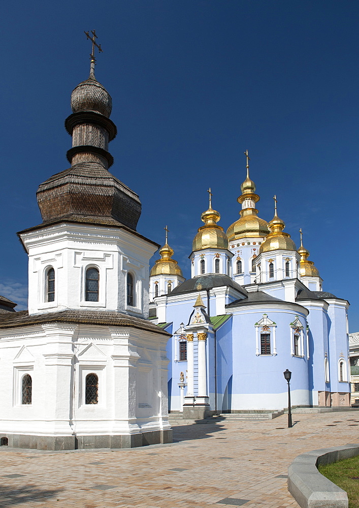 St. Michael's Golden-Domed Monastery in Kiev, the capital of Ukraine, Europe