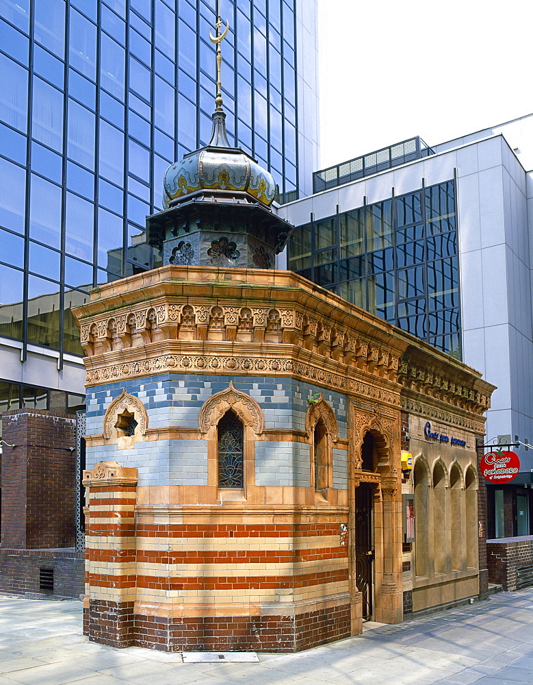 A former Turkish Baths from London's Victorian era in the city of London.