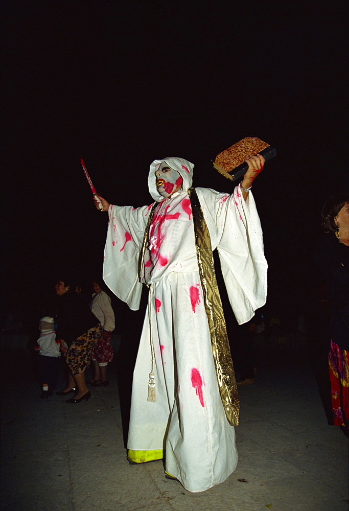 Day of the Dead costume parade, Oaxaca, Mexico, North America