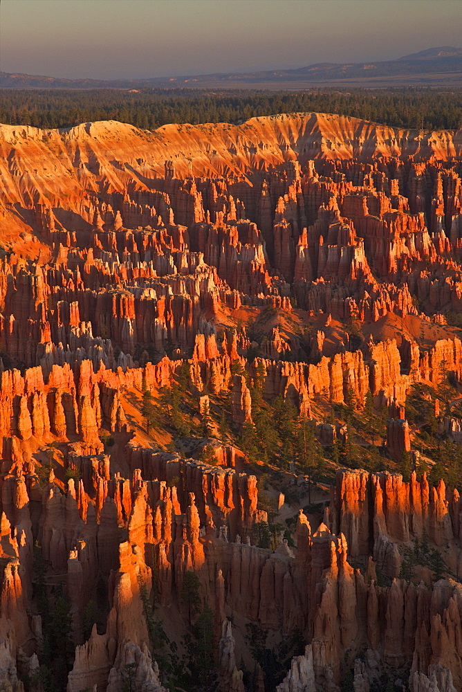 Sunrise from Bryce Point, Bryce Canyon National Park, Utah, United States of America, North America 