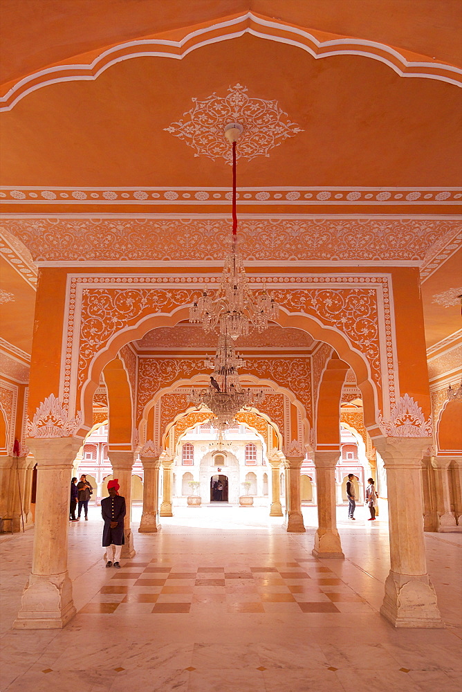 Hall of Public Audience (Diwan-e-Khas), City Palace, Jaipur, Rajasthan, India, Asia