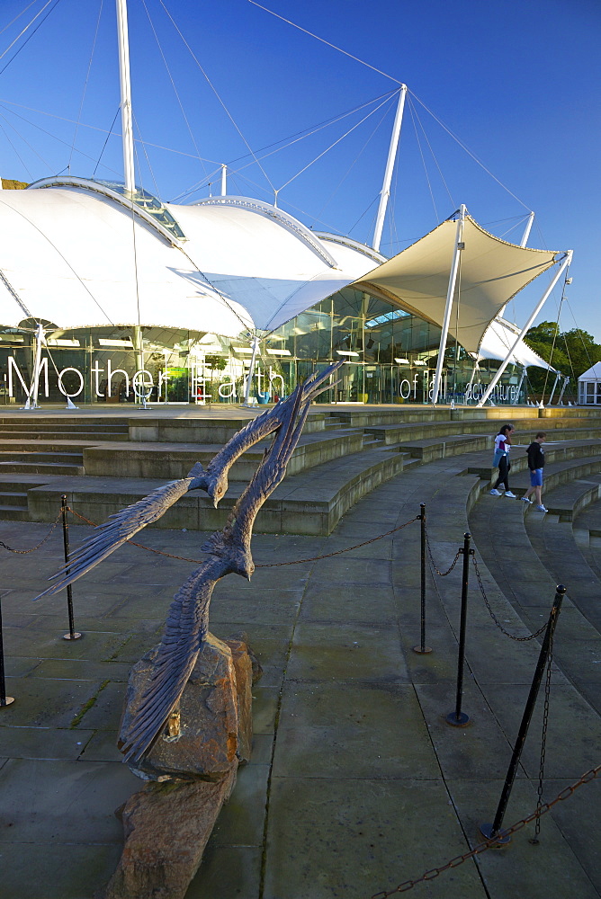 Exterior of Our Dynamic Earth, Holyrood, Edinburgh, Scotland, United Kingdom, Europe