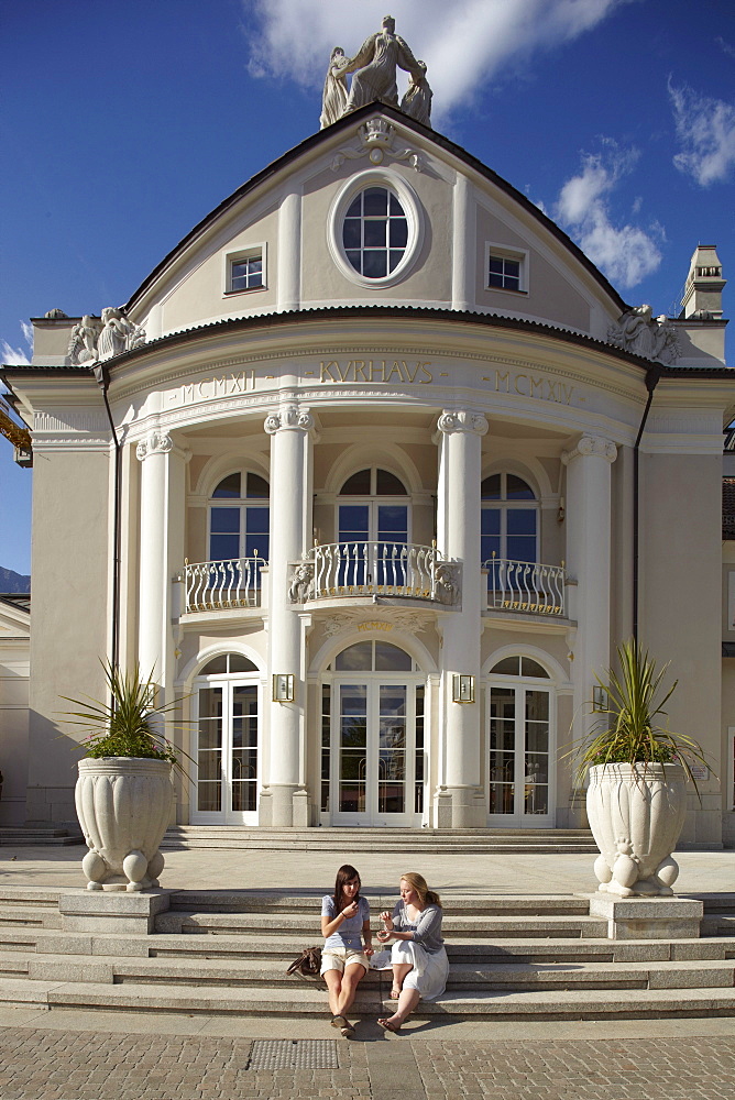 Spa hotel, Merano or Meran, South Tyrol, Italy, Europe