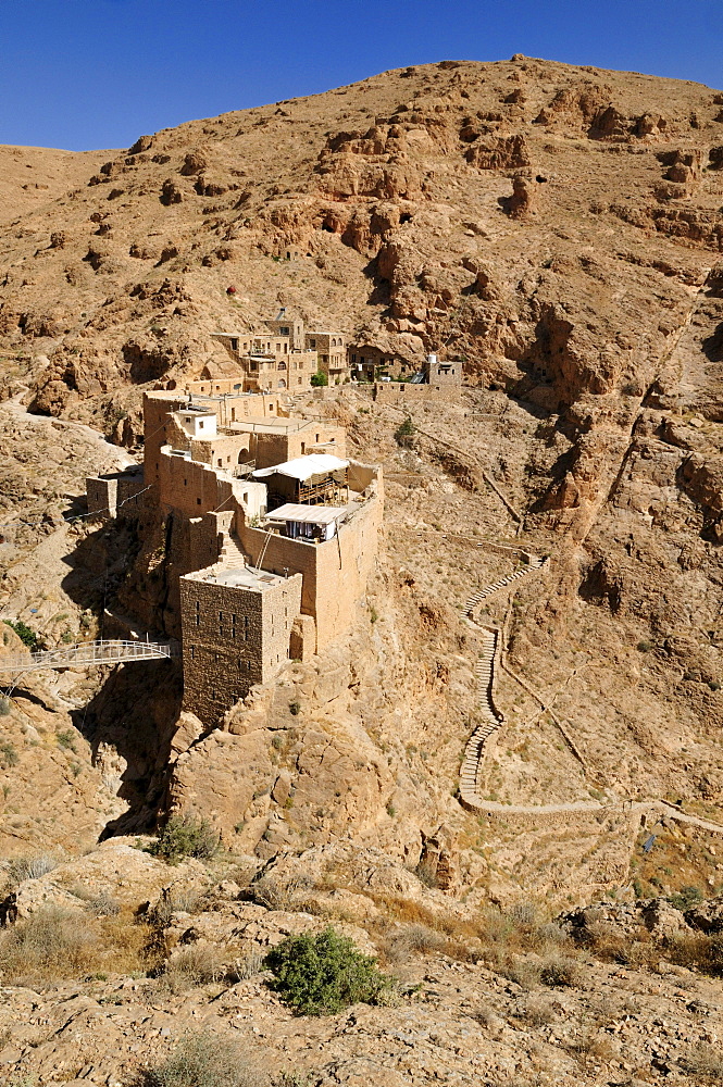 Deir Mar Musa al-Habashi, Monastery of Saint Moses the Abyssinian, Syria, Middle East, West Asia