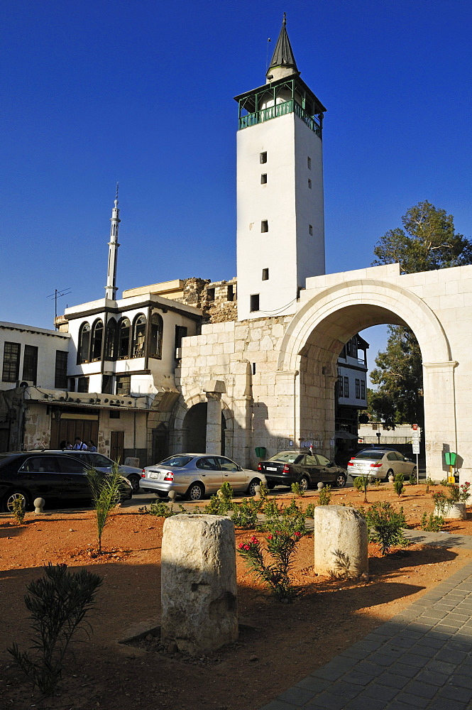 Eastern city gate Bab Sharqi, Damascus, Unesco World Heritage Site, Syria, Middle East, West Asia