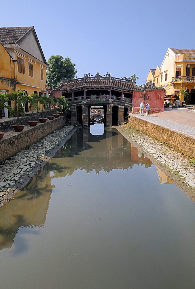 Japanese bridge, landmark, Hoi An, Vietnam, Southeast Asia