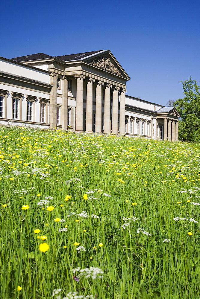 Schloss Rosenstein Castle in Park Rosenstein, Stuttgart, Baden-Wuerttemberg, Germany, Europe