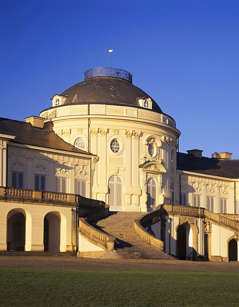 Schloss Solitude Castle near Stuttgart, Baden-Wuerttemberg, Germany, Europe