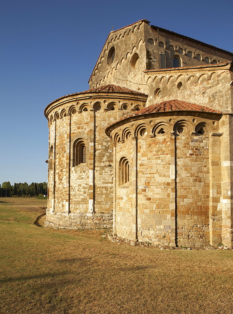 Basilica of San Piero a Grado, Pisa, Tuscany, Italy, Europe