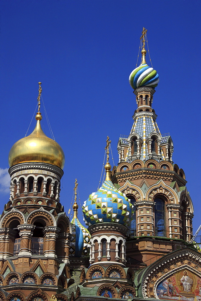 Church of the Savior on Spilled Blood, St. Petersburg, Russia, Europe