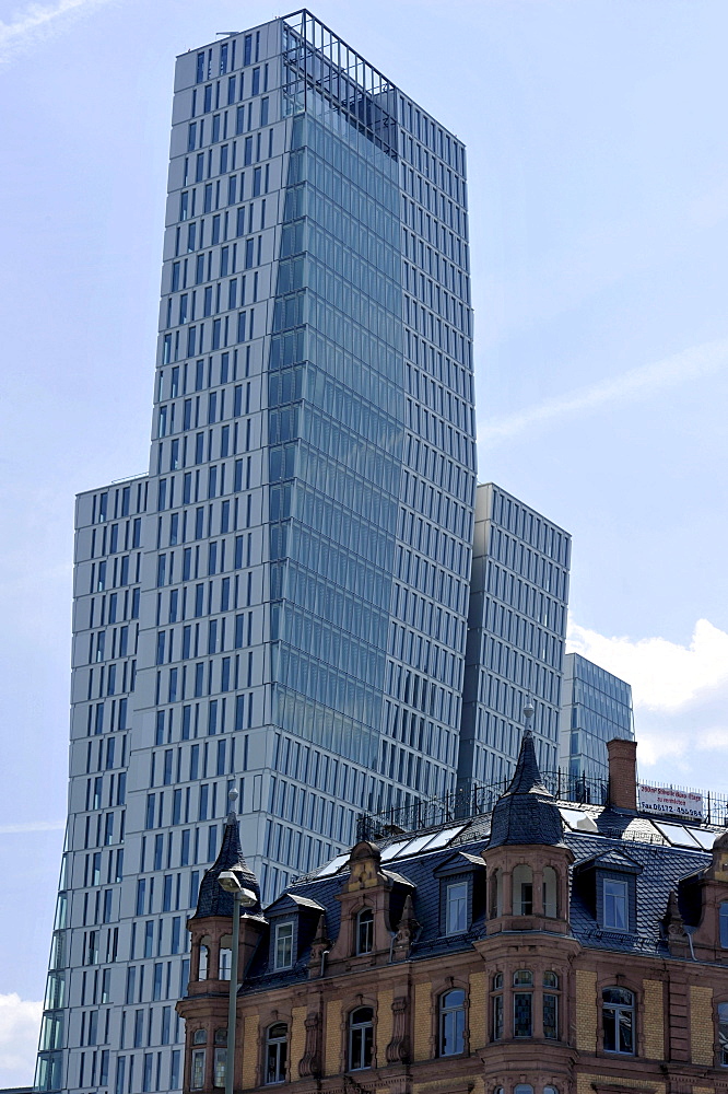 Palais Quartier skyscraper, Zeil, Frankfurt am Main, Hesse, Germany, Europe