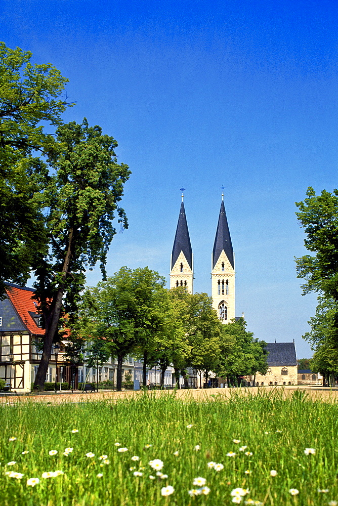 Cathedral, Cathedral Square, Halberstadt, Saxony-Anhalt, Germany, Europe