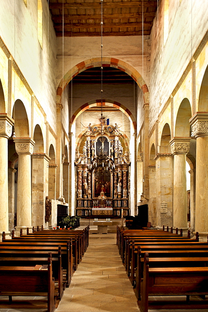 Collegiate Church of St. Pancras, Hamersleben, Saxony-Anhalt, Germany, Europe