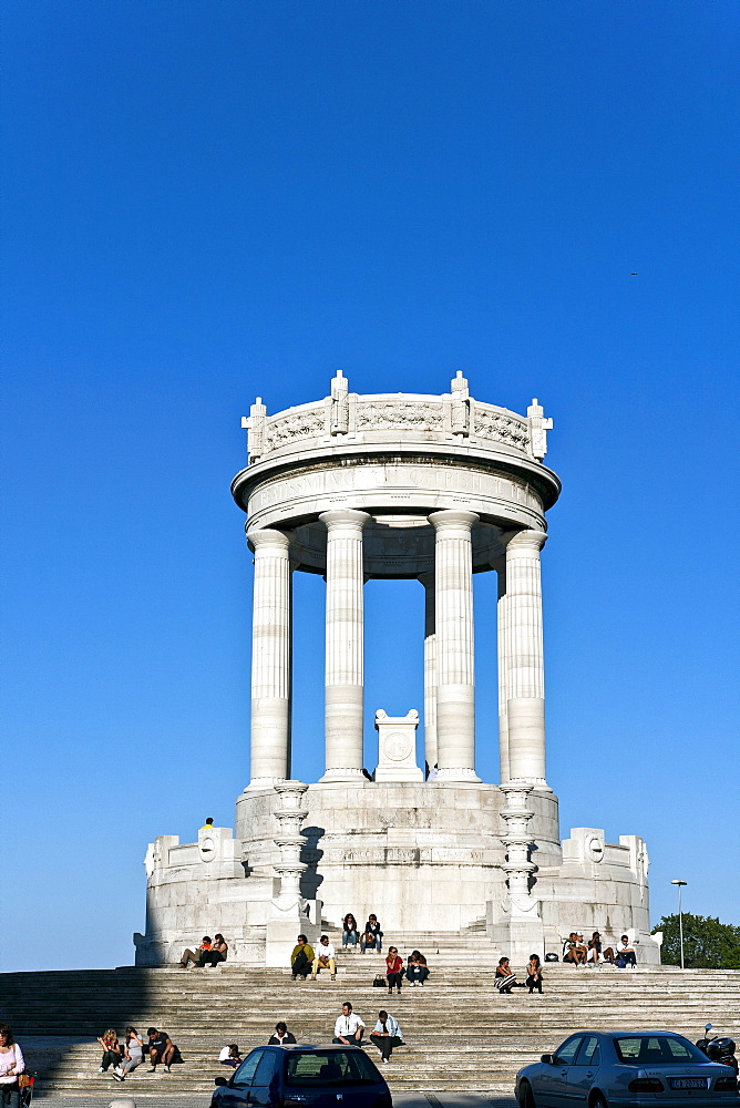 War memorial, designed by Guidi Cirilli, 1932, Passetto Ancona, Marche, Italy, Europe