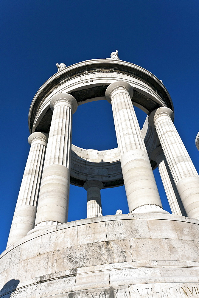 War memorial, designed by Guidi Cirilli, 1932, Passetto Ancona, Marche, Italy, Europe