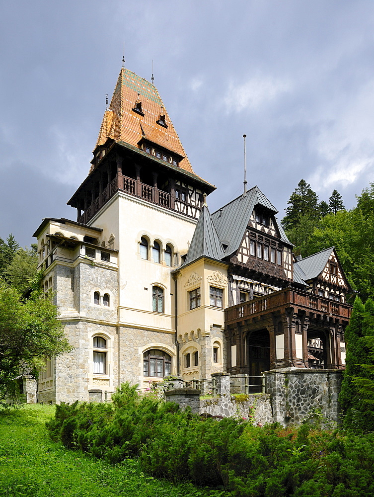 Peles Castle, Sinaia, Romania, Europe