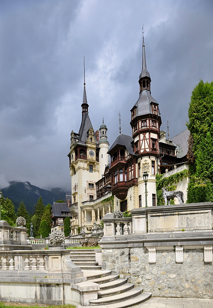 Peles Castle, Sinaia, Romania, Europe