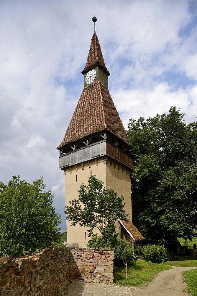 Fortified Church, UNESCO World Heritage Site, Biertan, Transylvania, Romania, Europe