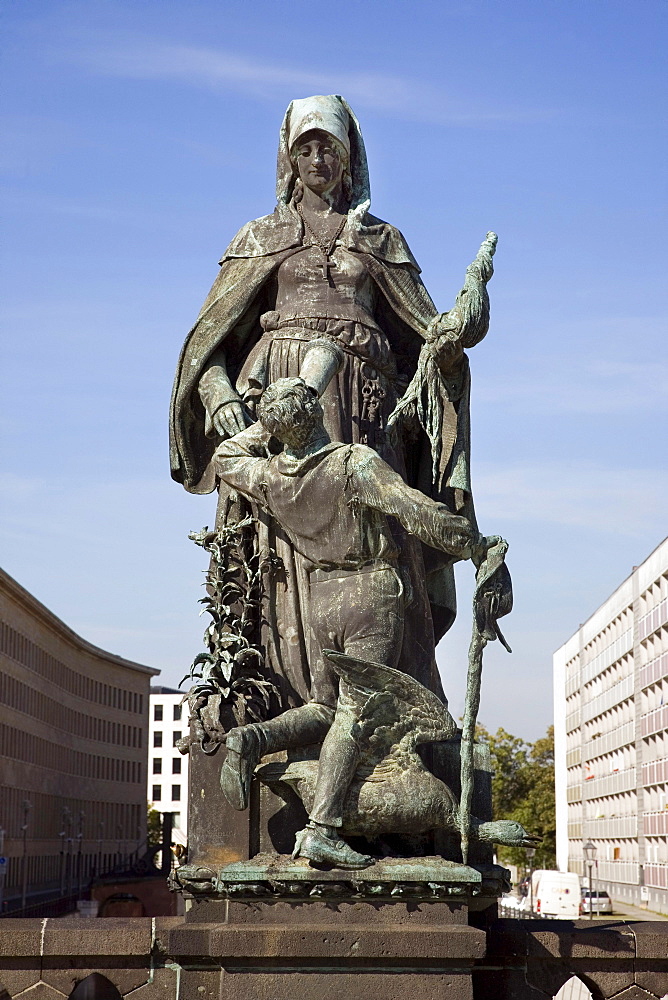 Statue of Stâ€ Gertrude, Berlin, Germany, Europe