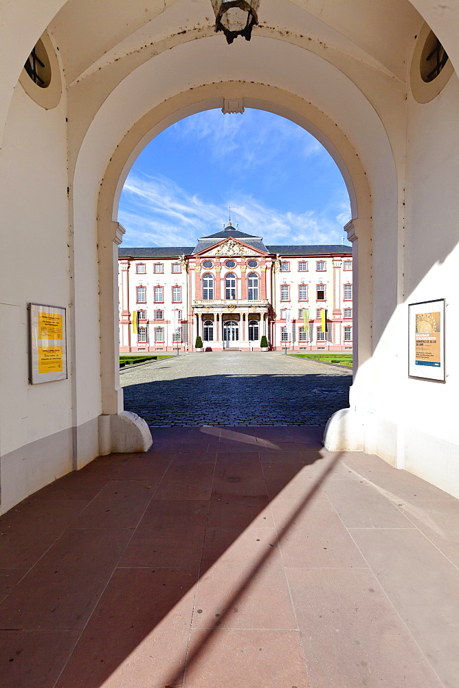 Bruchsal Palace, Bruchsal, Baden-Wuerttemberg, Germany, Europe